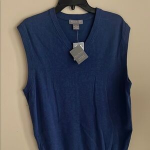 Men’s Blue Sleeveless Top